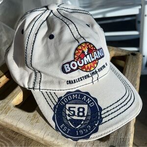 Real Time Unisex Baseball Cap Beige Adjustable Boomland 58 Est 1952 One Size